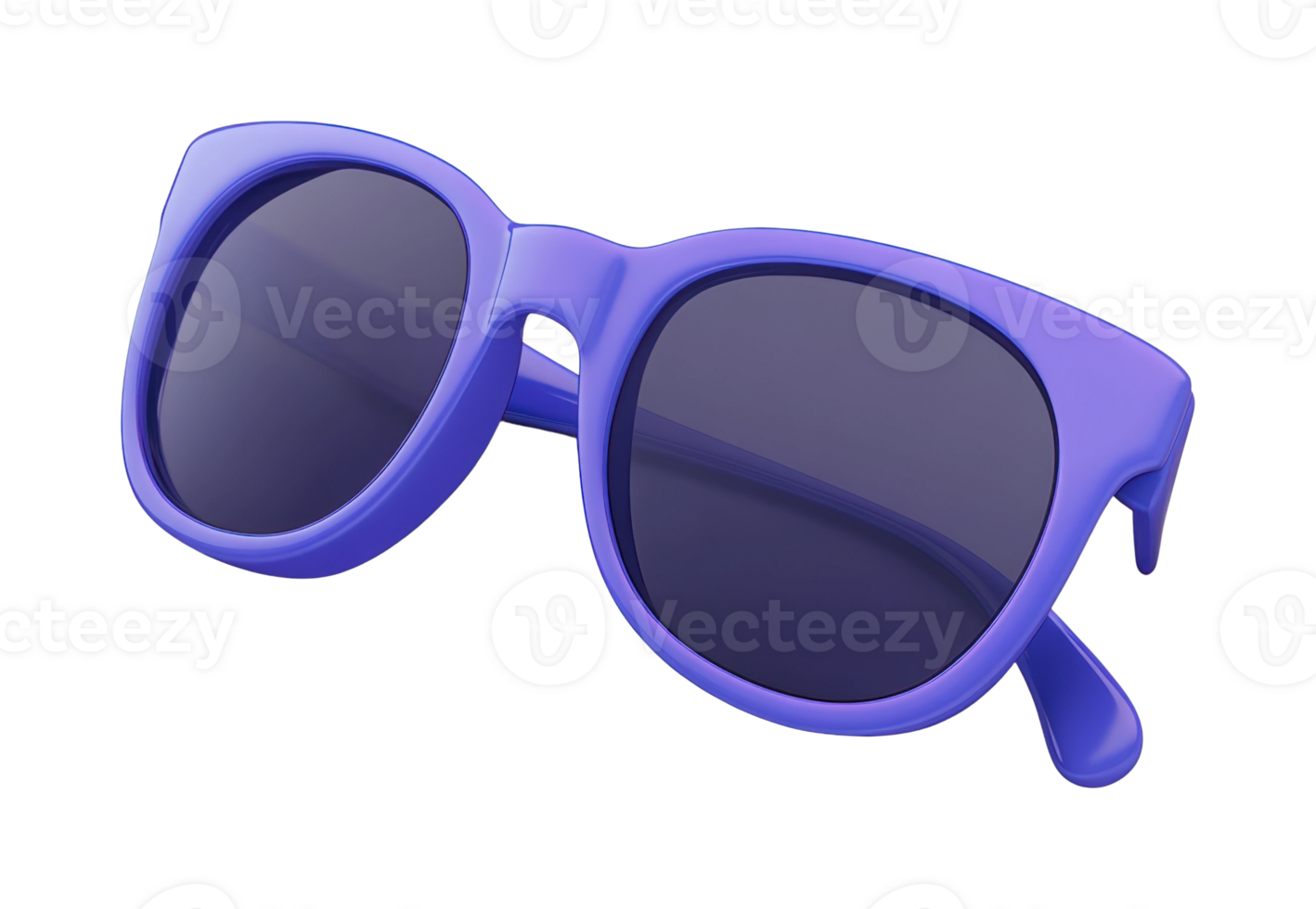 Stylish purple sunglasses with tinted lenses for modern fashion png