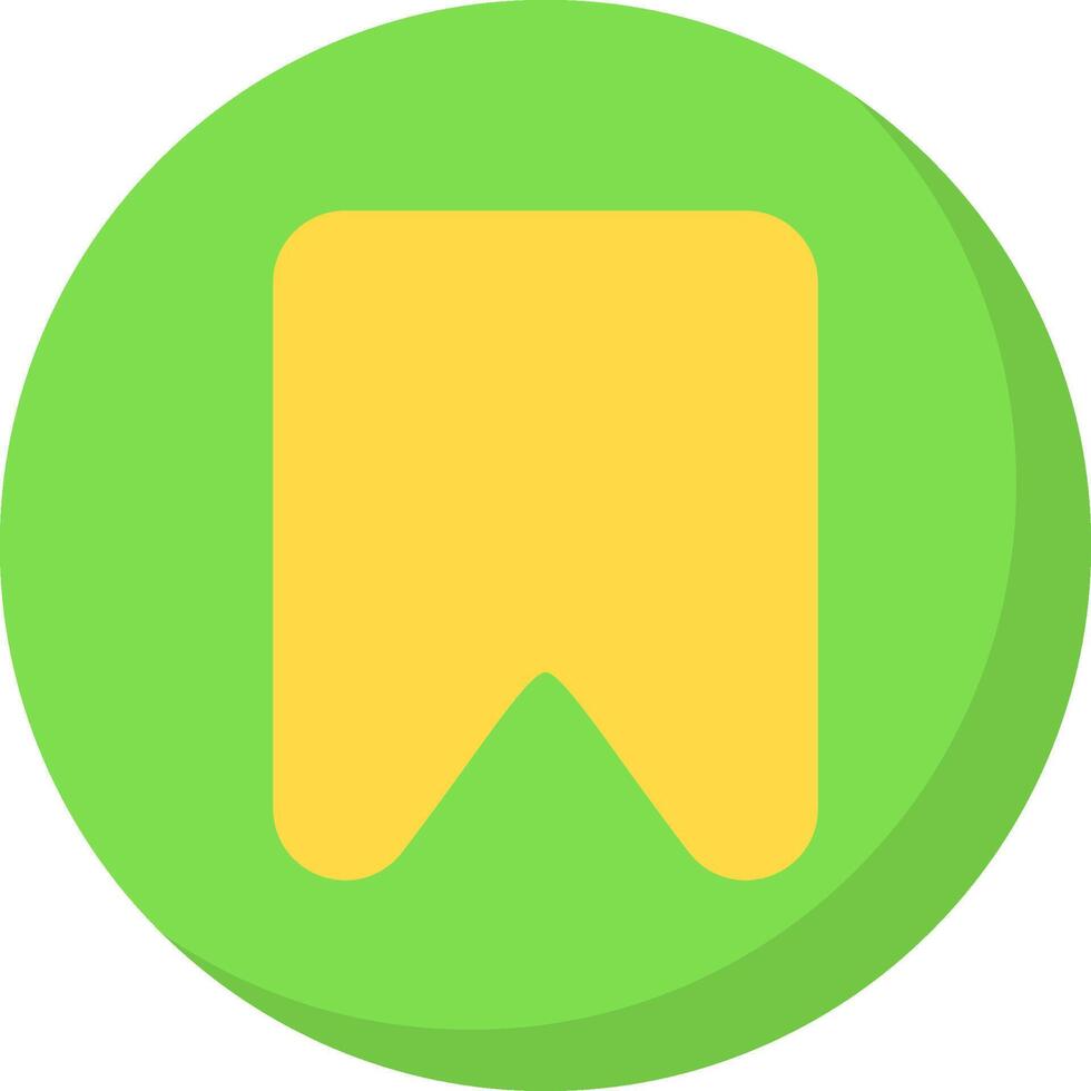 Bookmark Colorful Flat Icon vector