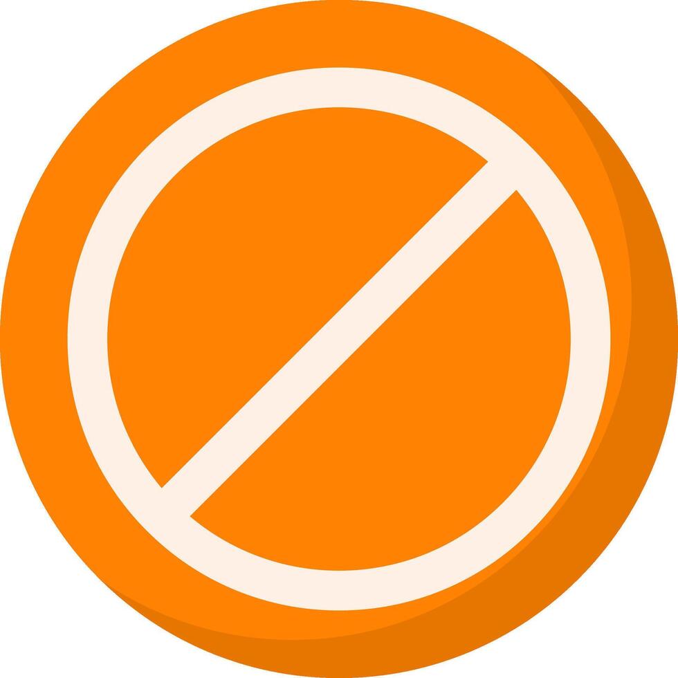 Error Colorful Flat Icon vector