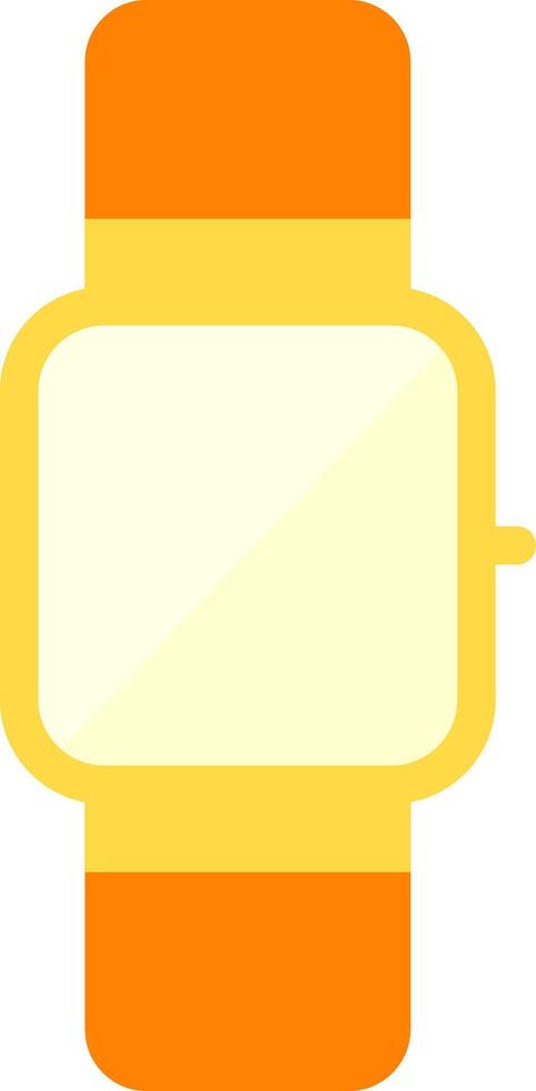 Smartwatch Flat Style Icon vector