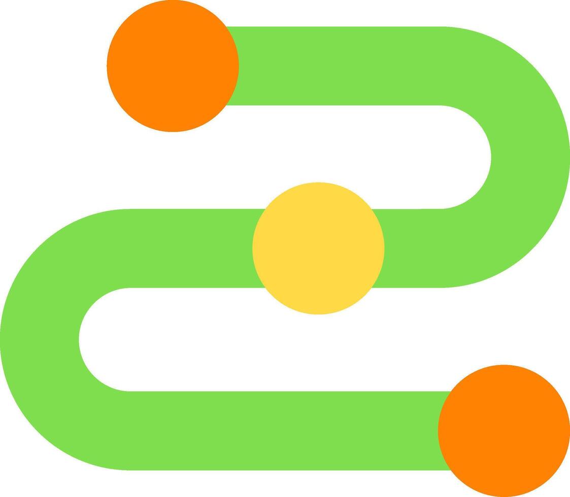 Strategy Flat Style Icon vector
