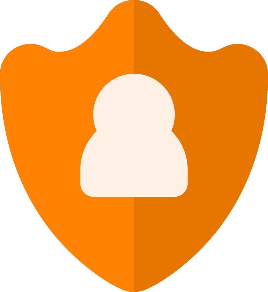 Security Shield Flat Colorful Icon vector