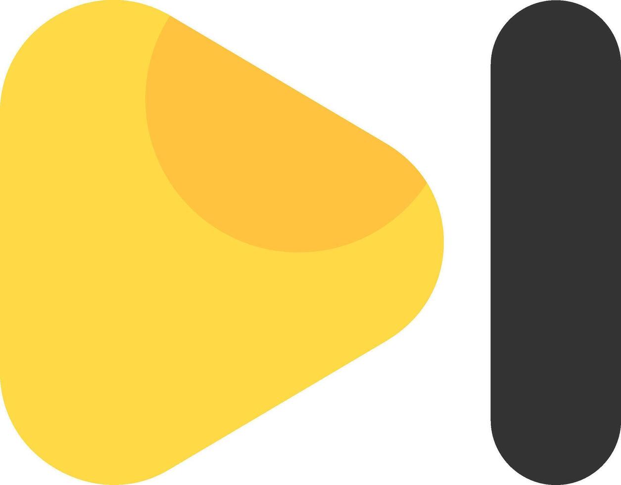 Forward Flat Style Icon vector
