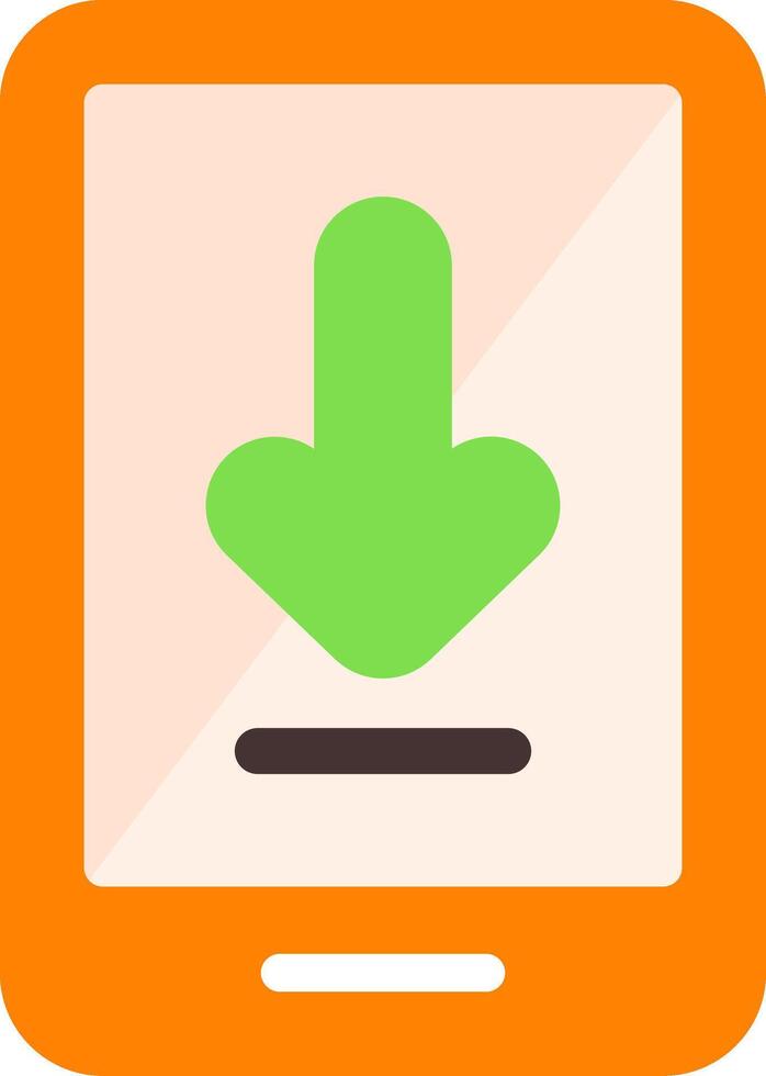 Mobile Recharge Flat Style Icon vector