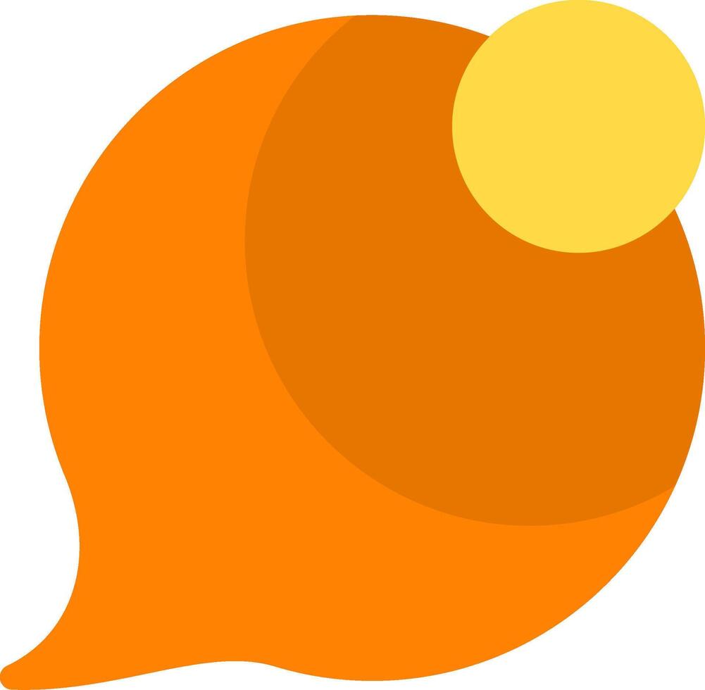 Unread Message Flat Icon vector
