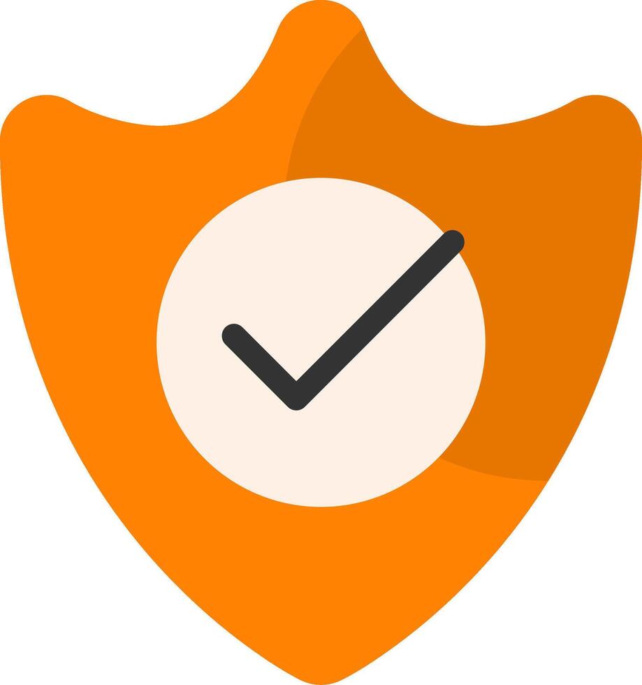 Security Shield Flat Icon vector
