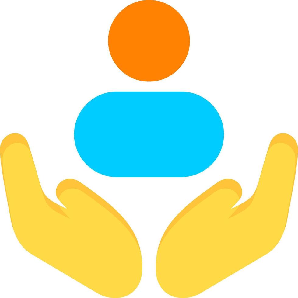 Charity Help Flat Icon vector