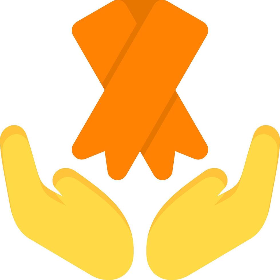 Support a Cause Flat Icon vector
