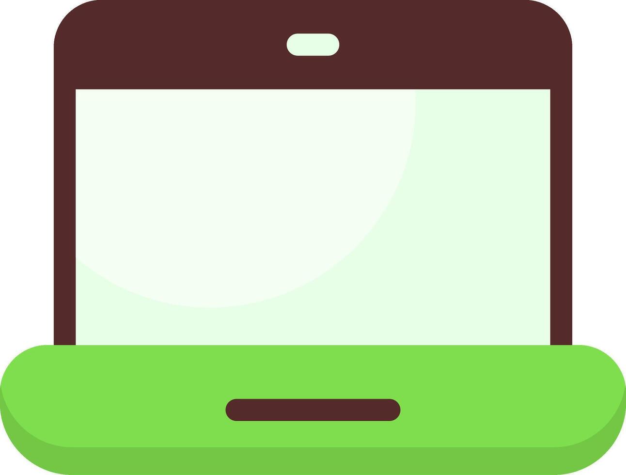 Laptop Colorful Icon vector