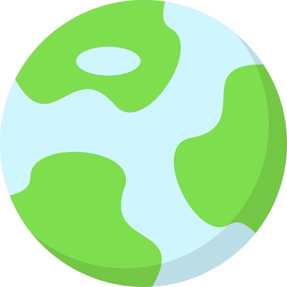 World Map Flat Icon vector