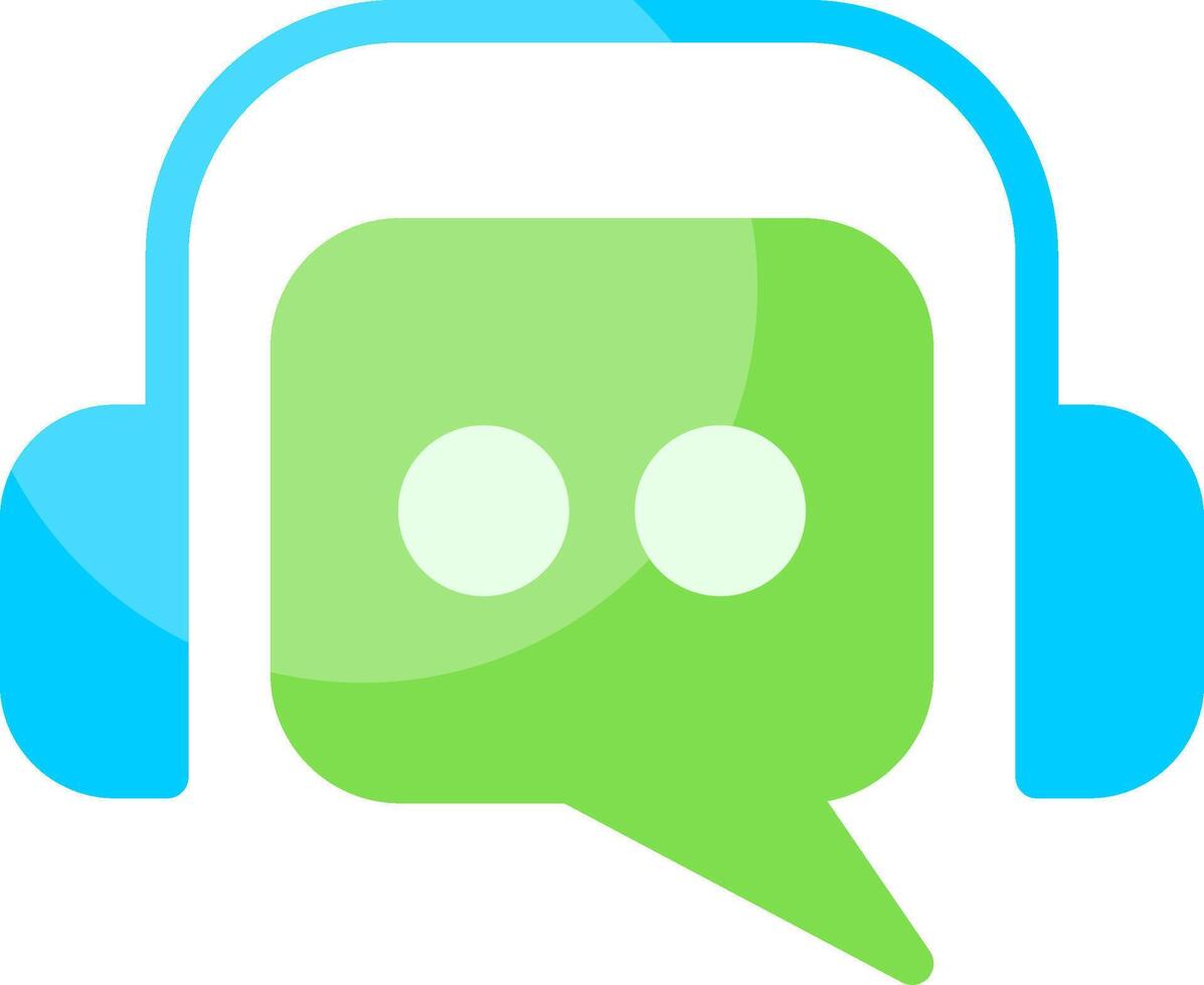 Live Chat Flat Icon vector