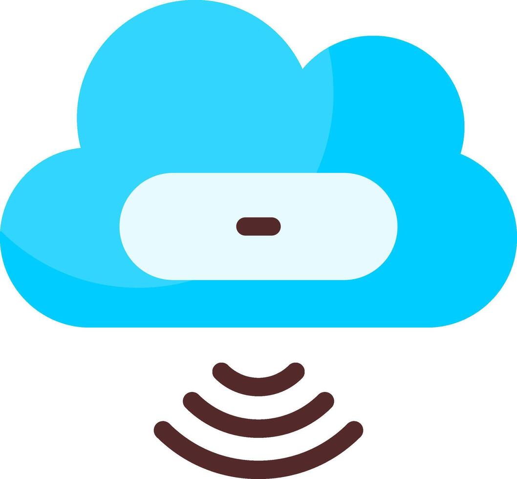 Cloud Flat Icon vector