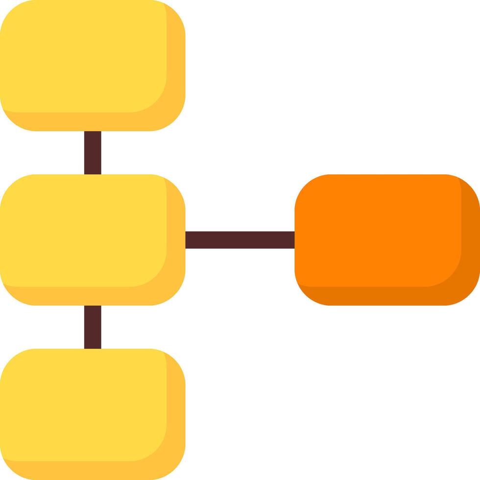Connection Flat Icon vector