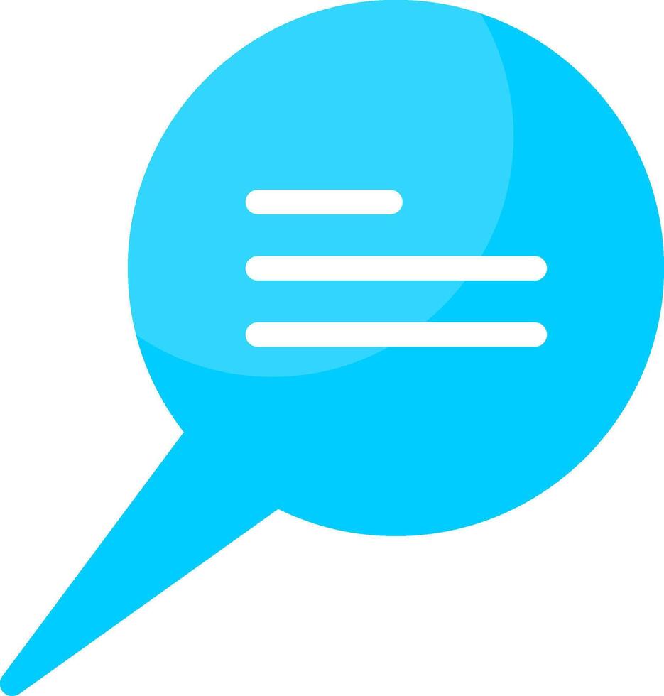 Message Colorful Icon Design vector