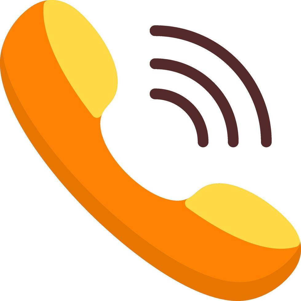 Phone Colorful Icon Design vector