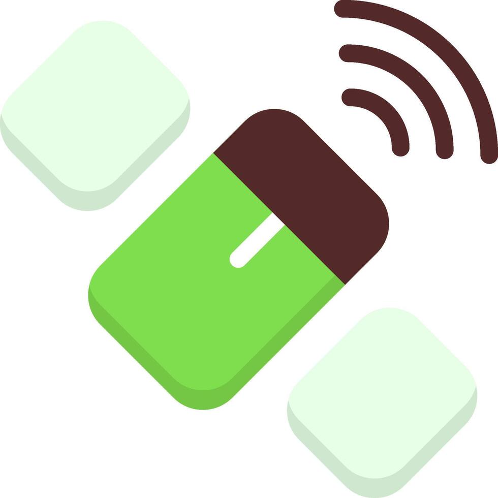Satellite Flat Icon vector