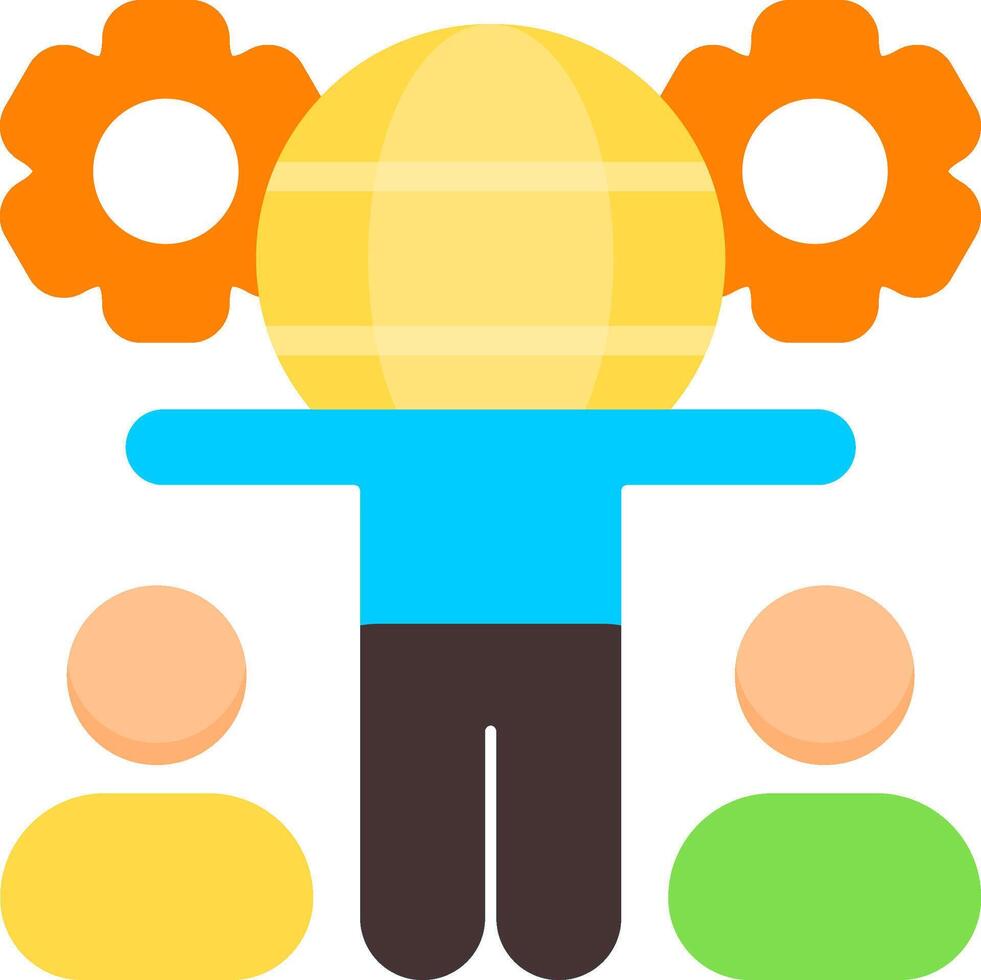 Multinational Team Flat Icon vector