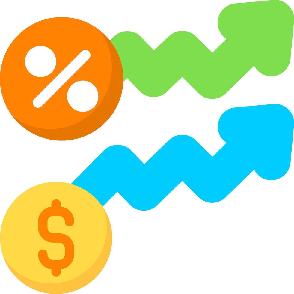 Tax Bracket Flat Icon vector