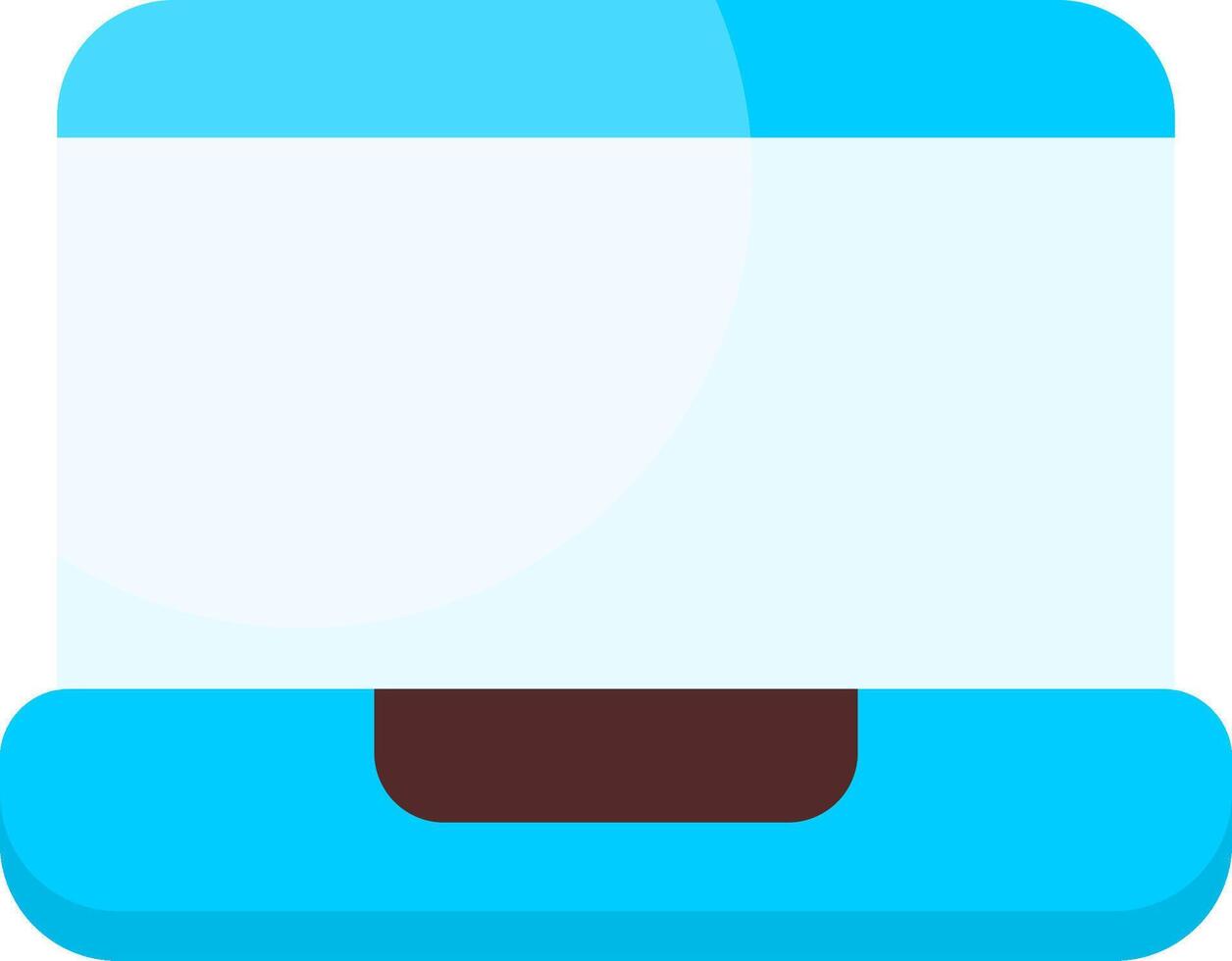 Laptop Colorful Icon Design vector