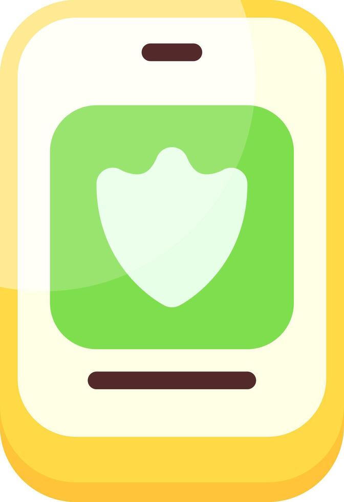 Mobile App Flat Icon vector