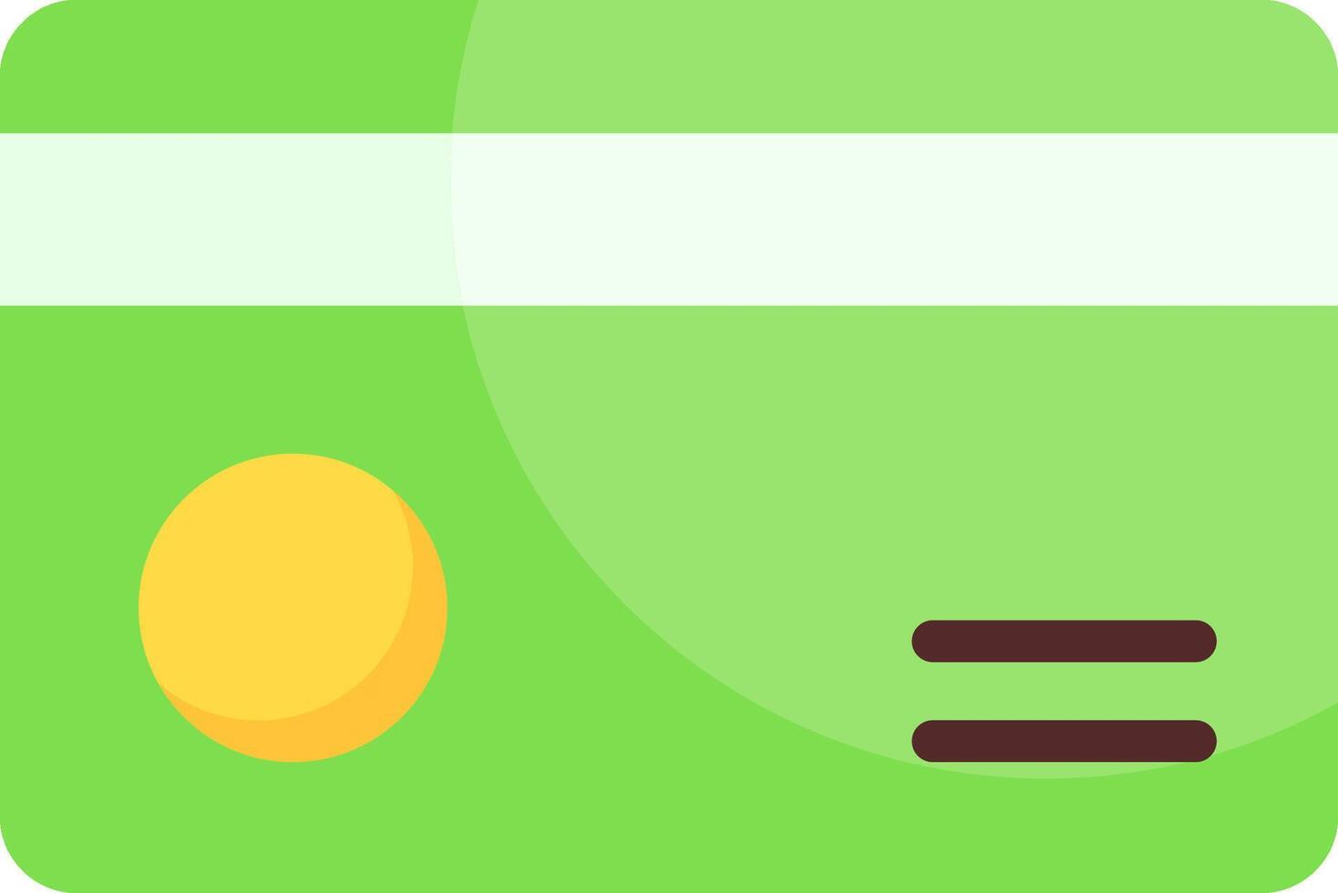 Credit Card Colorful Icon vector