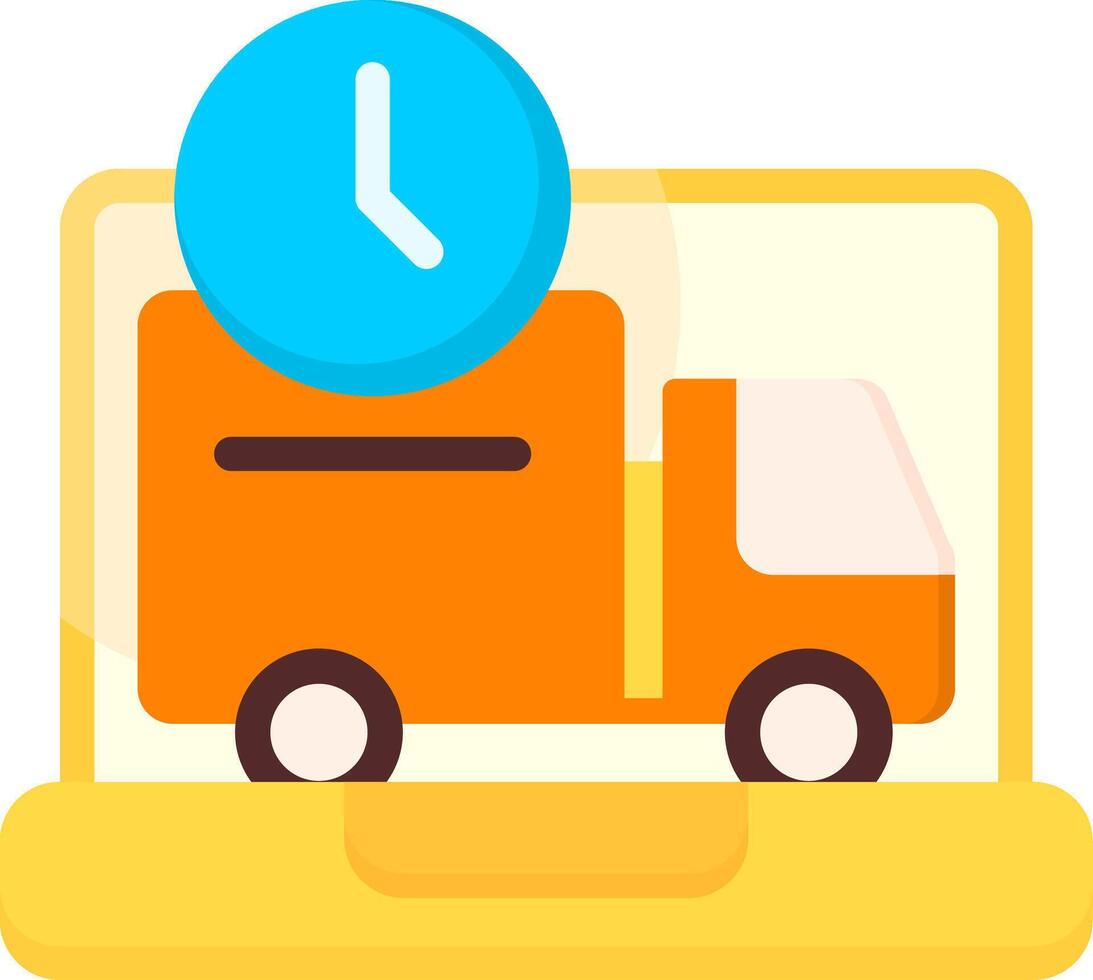 Fast Delivery Colorful Icon vector