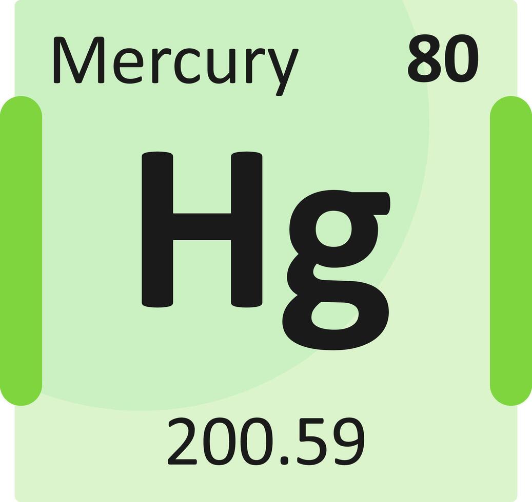 Mercury Flat Icon vector
