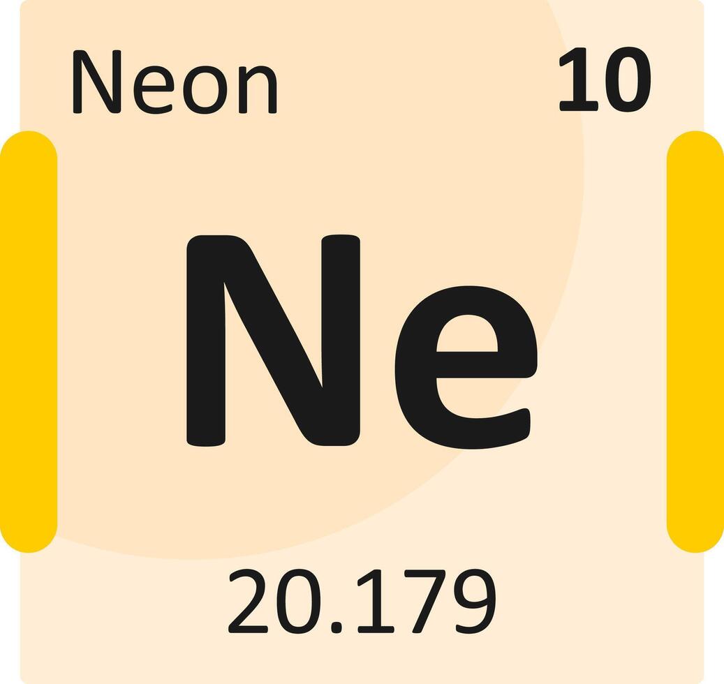 Neon Flat Icon vector