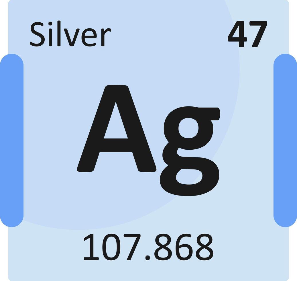 Silver Flat Icon vector