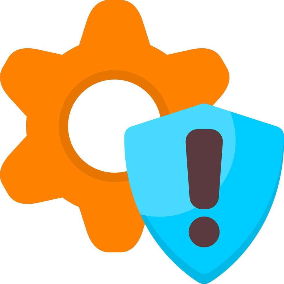 Risk Management Flat Icon vector