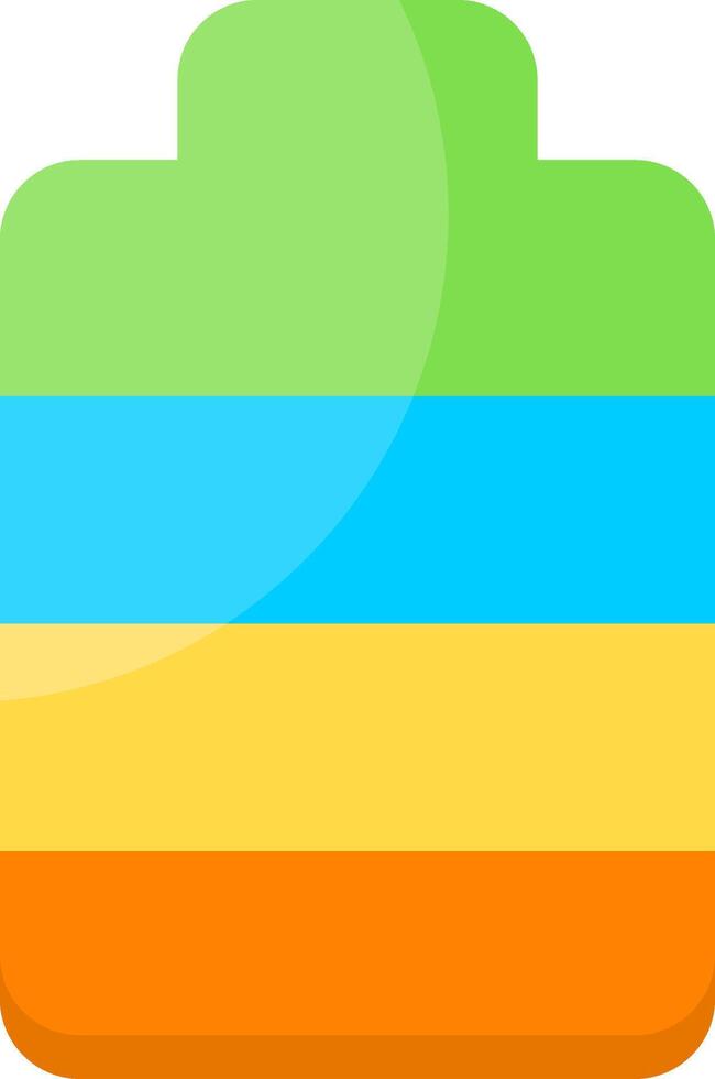 Mobile Battery Flat Icon vector