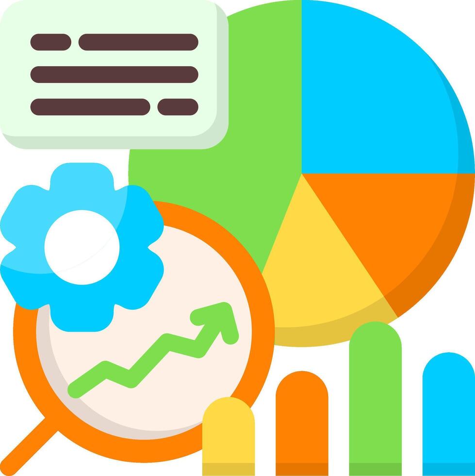 Predictive Analytics Icon vector