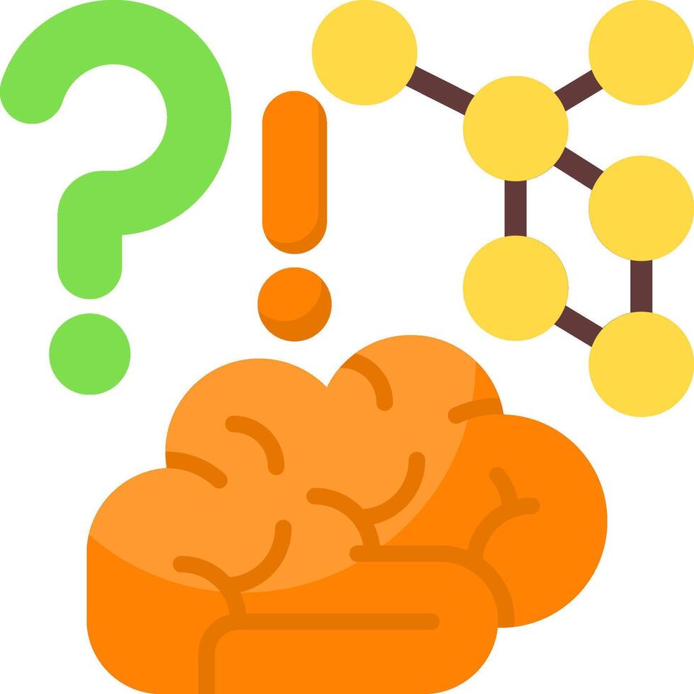 Perception Flat Icon vector