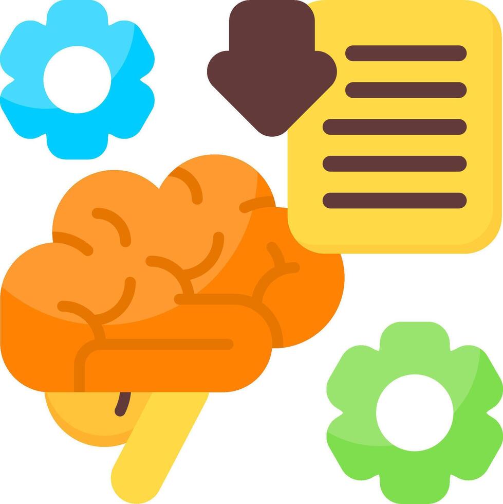 Information Input Flat Icon vector