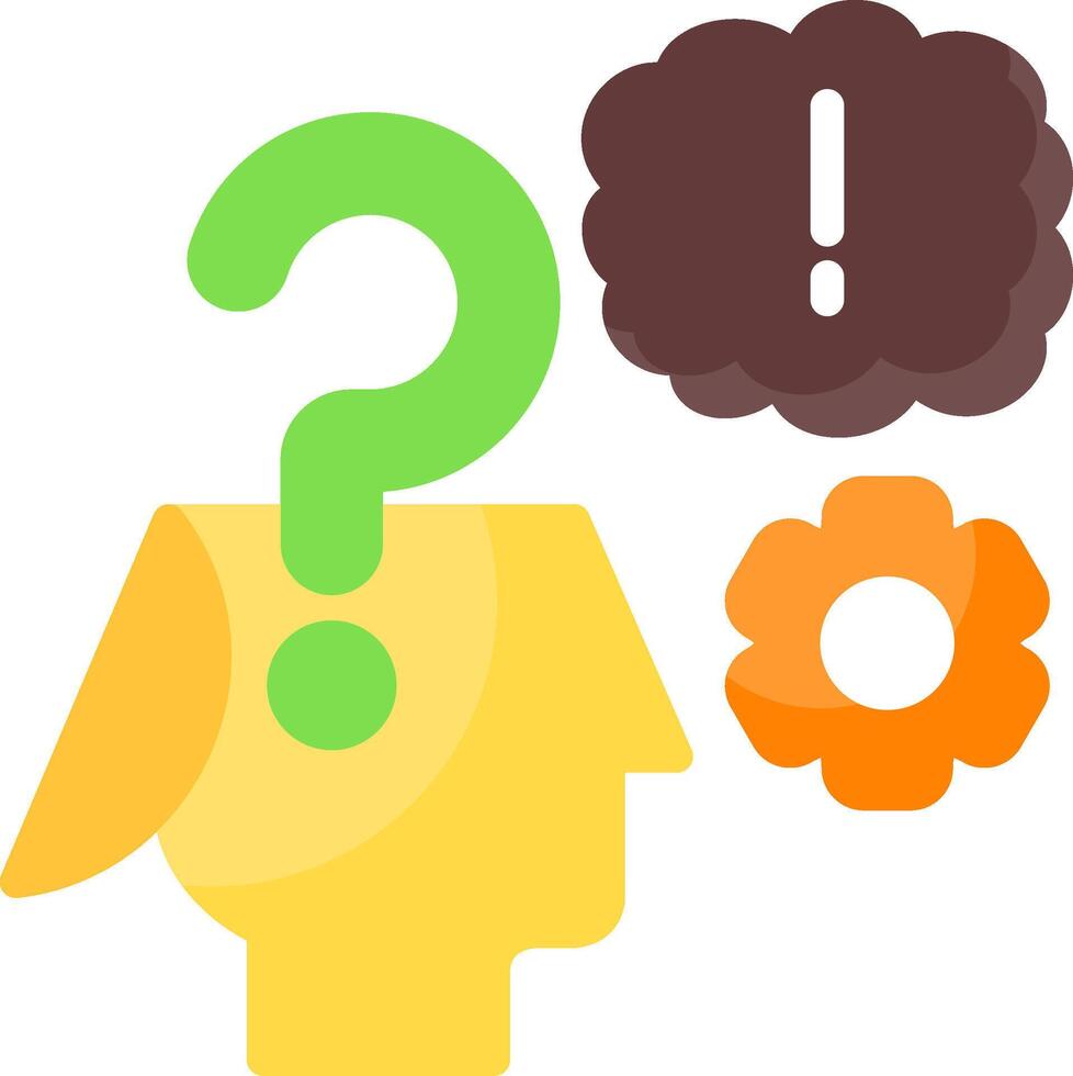 Curious Mind Icon vector