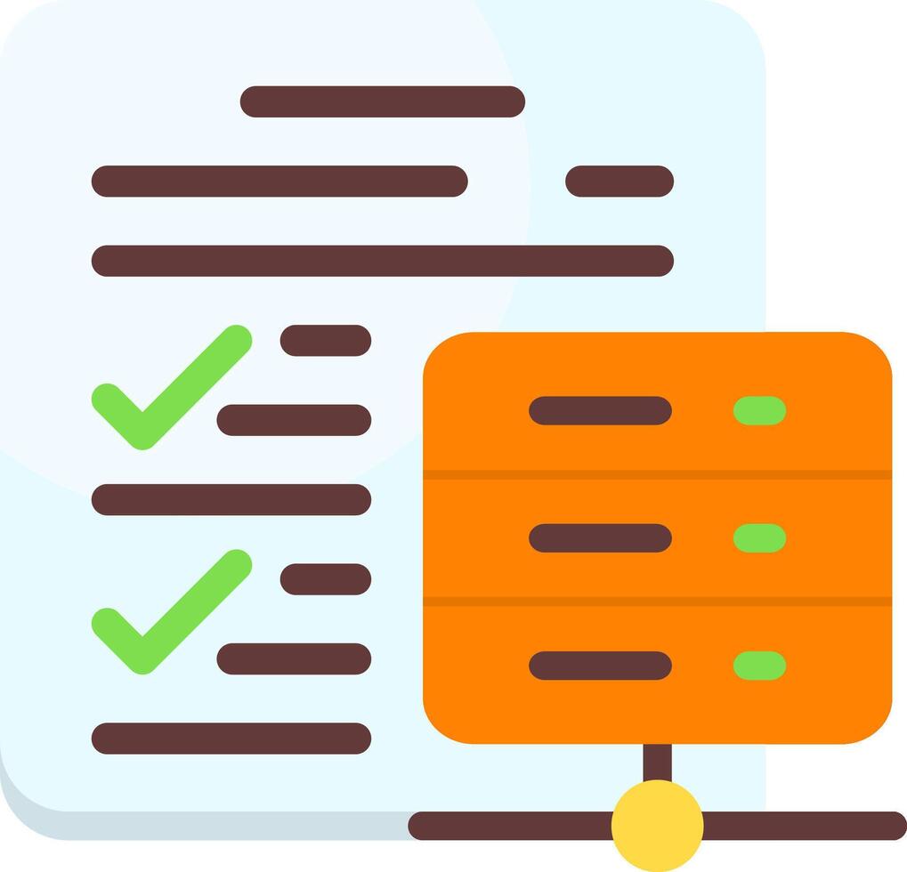 Hosting benefits Flat Icon vector