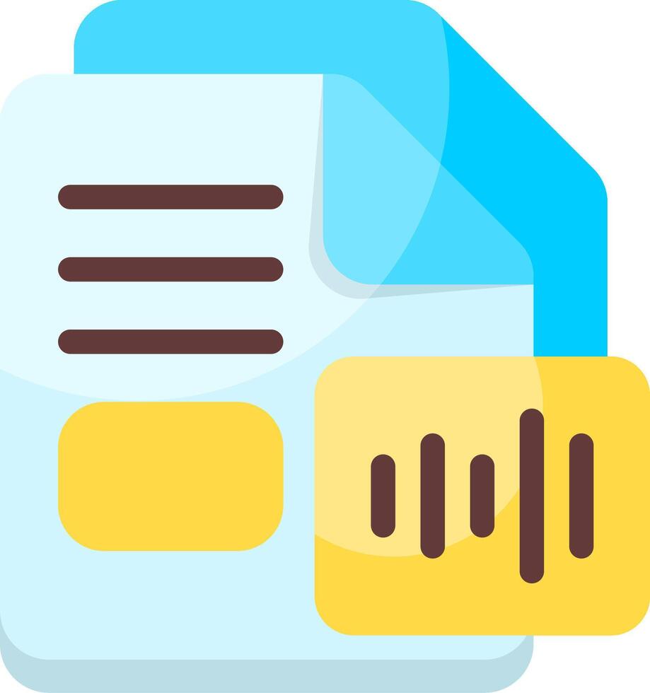 File for MP3 Icon vector
