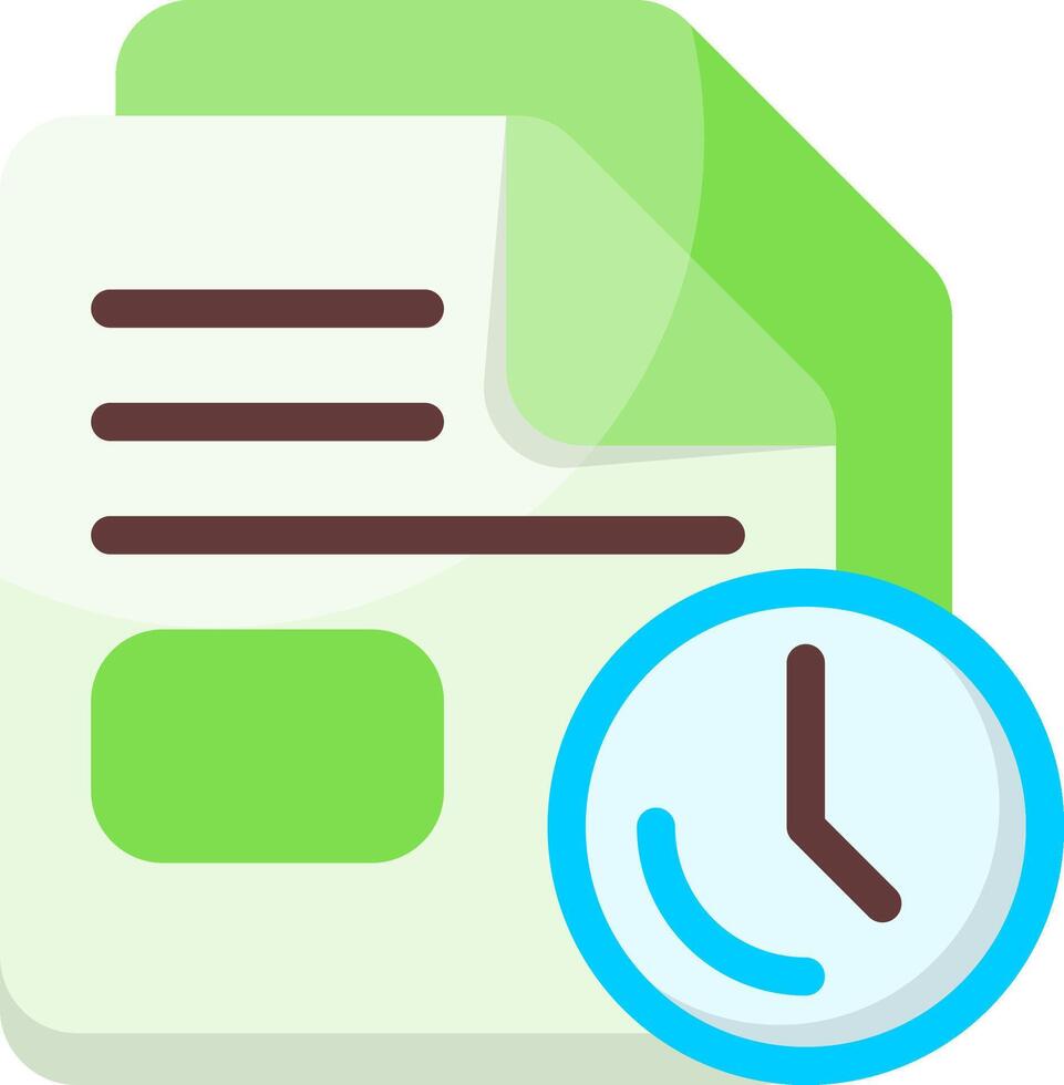 Cache or temp storage file Icon vector