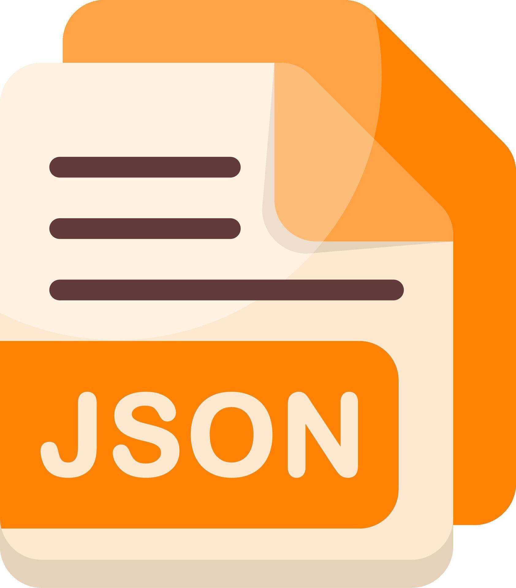 JSON data file Icon 66670251 Vector Art at Vecteezy