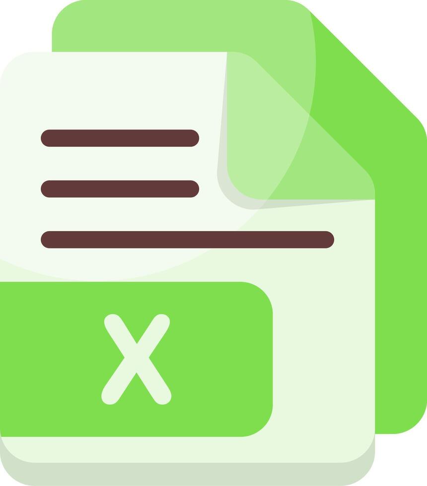 Spreadsheet file Icon vector