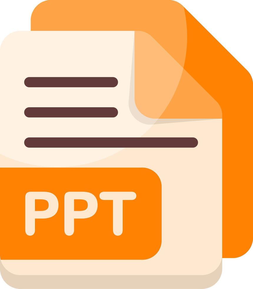 Presentation file Icon vector