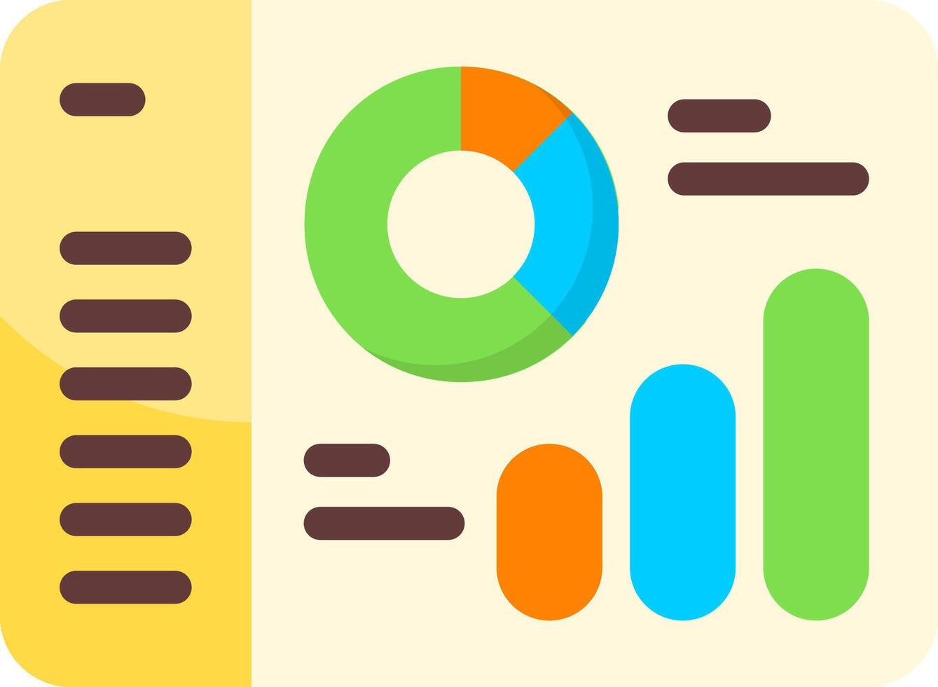 Dashboards Flat Icon vector
