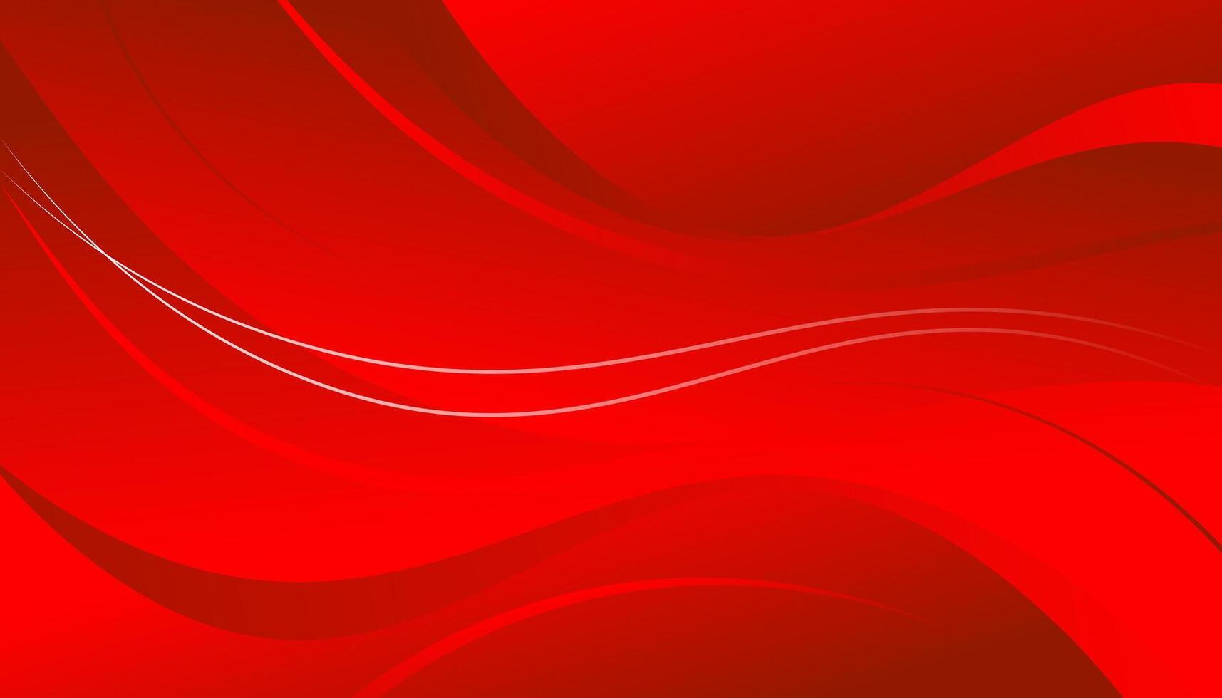 Abstract Red Wavy Background Graphic vector