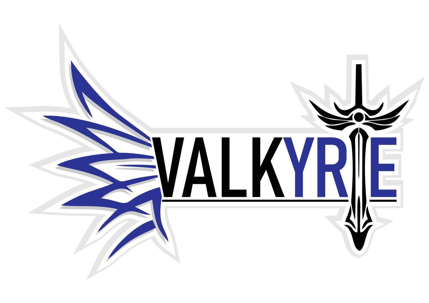 Typhograpy Gaming Logo vector