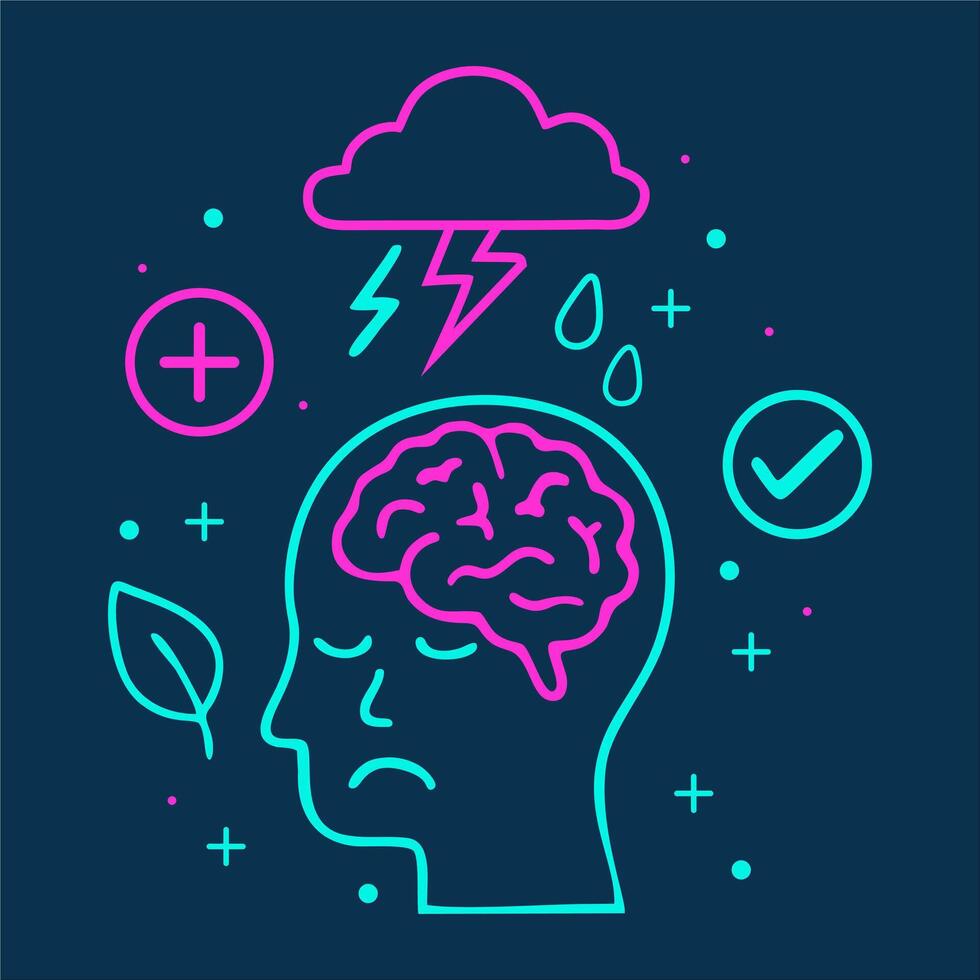 Mental Health Awareness vector