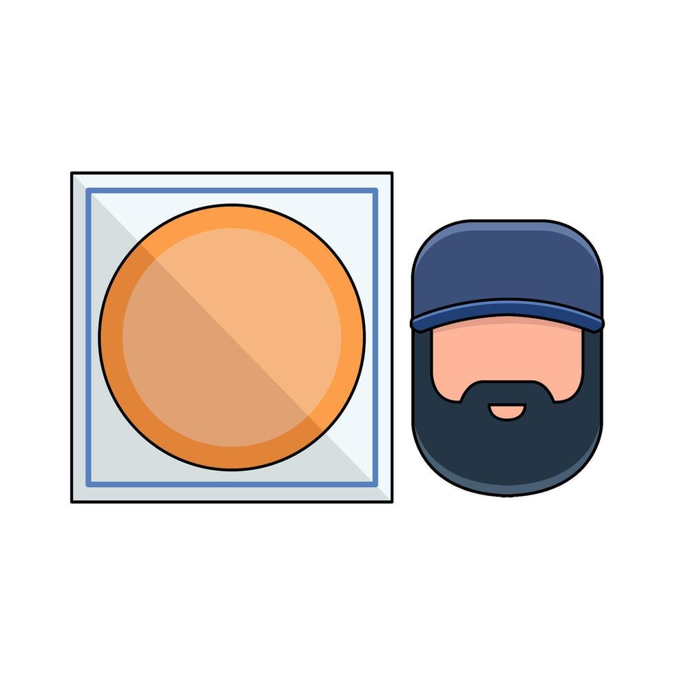 illustration of Muralist vector