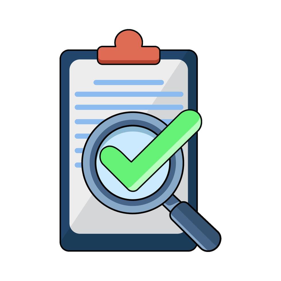 illustration of Audit vector