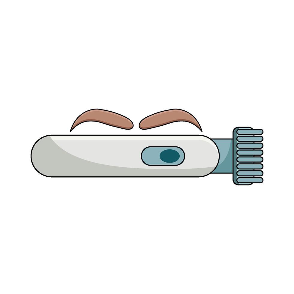 illustration of Eyebrow Trimmer vector