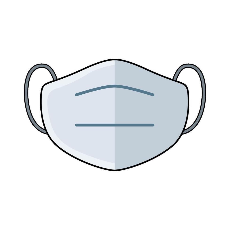 illustration of safety face mask vector