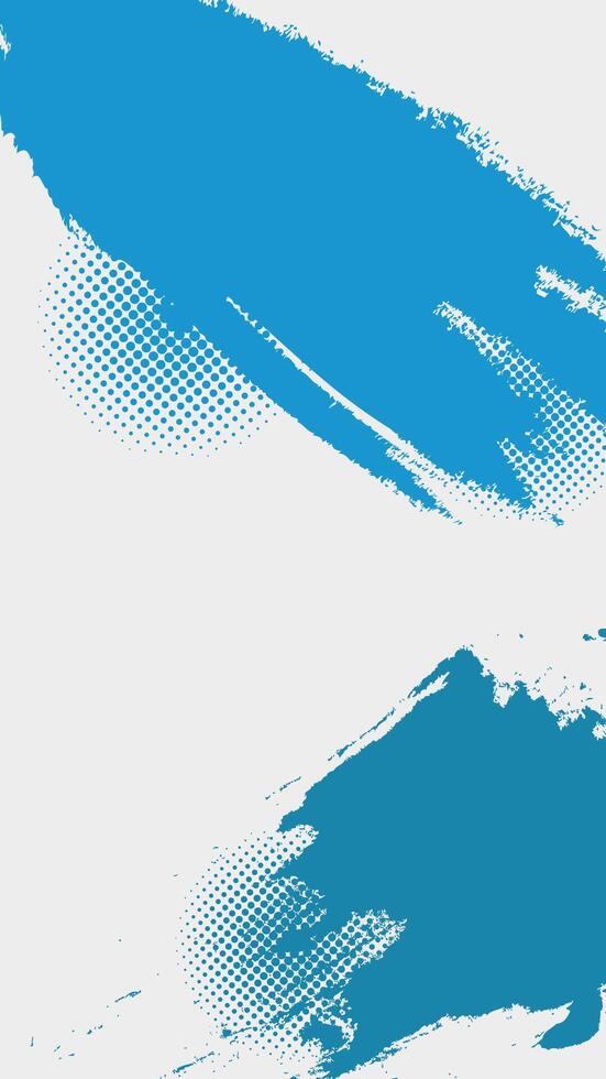grunge and halftone background in vertical size vector